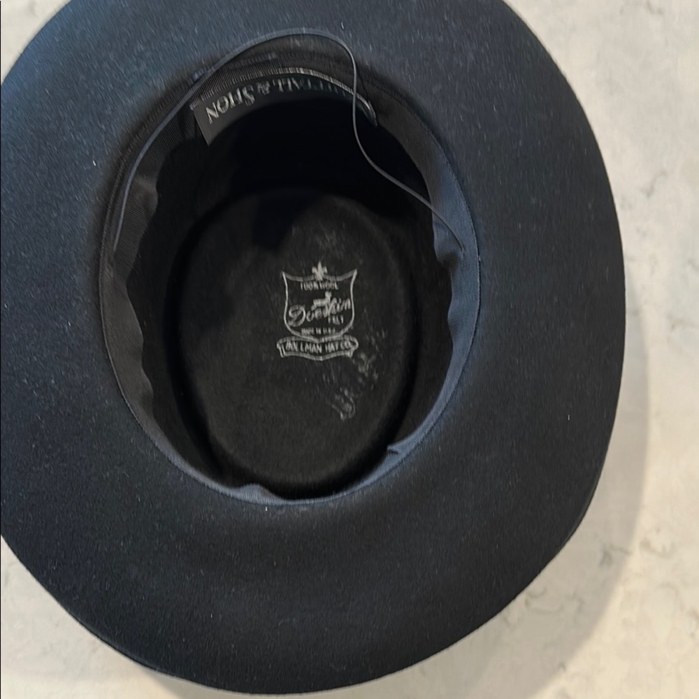 Vintage Whittall & Shon 100% Doeskin Wool Hat – Bollman Hat Co USA - Picture 12 of 12